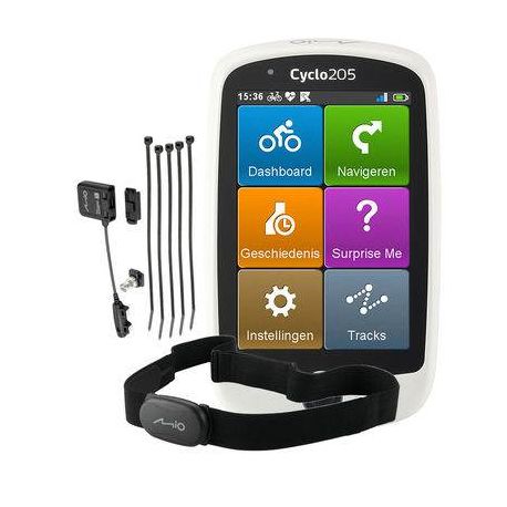 Liczniki i Nawigacje GPS Nawigacja GPS Mio Cyclo 205 HC + komplet czujników Mio Cyclo 205 HC Mio