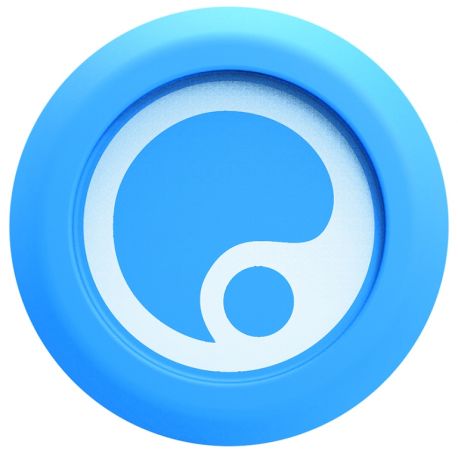 Gripy i Rogi Końcówka Gripów ERGON GRIP ENDPLUG BLUE ER-42480044 Ergon