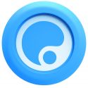 Końcówka Gripów ERGON GRIP ENDPLUG BLUE