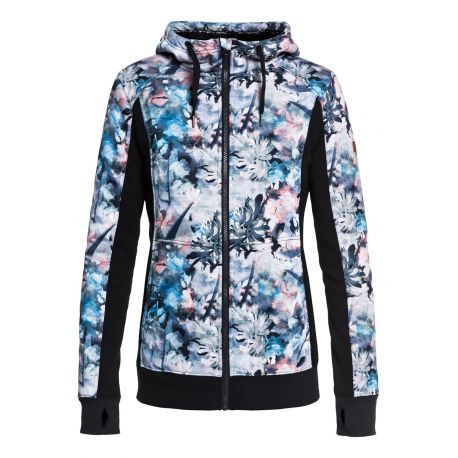 OCIEPLINY Bluza Roxy Frost Technical Zip-Up ERJFT03745-BGZ1 ROXY