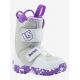 Buty Snowboardowe Buty Snowboardowe Burton MINI - GROM WHITE/PURPLE 10645102113 Burton