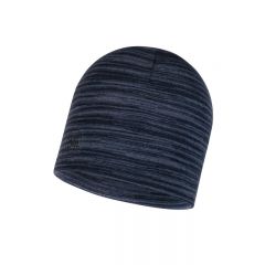 PRODUKTY ARCHIWALNE Czapka Buff Midweight Merino Wool Hat DENIM MULTI STRIPES BH118008.788.10.00 BUFF