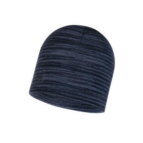 PRODUKTY ARCHIWALNE Czapka Buff Midweight Merino Wool Hat DENIM MULTI STRIPES BH118008.788.10.00 BUFF