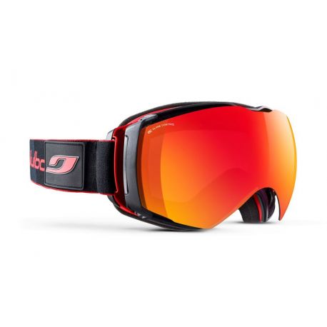 PRODUKTY ARCHIWALNE Gogle Julbo Airflux Red / Black Red Polarized Screen - Multilayer Fire J74891148_ GOGLE AIR Julbo