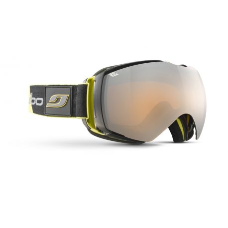 Gogle Gogle Julbo Airflux Black / Yellow Orange Screen - Silver Flash J74812148_ GOGLE AIR Julbo