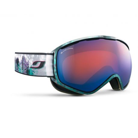 PRODUKTY ARCHIWALNE Gogle Julbo Atlas Pine Red Polarized Screen - Blue Flash J73991148_ GOGLE ATL Julbo