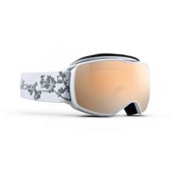 PRODUKTY ARCHIWALNE Gogle Julbo Echo White / Flower Orange Screen - Silver Flash J75312117_ GOGLE ECH Julbo