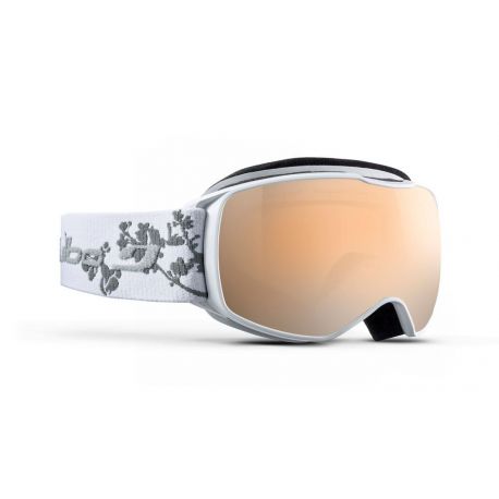 PRODUKTY ARCHIWALNE Gogle Julbo Echo White / Flower Orange Screen - Silver Flash J75312117_ GOGLE ECH Julbo