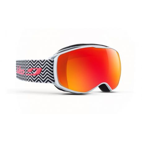 PRODUKTY ARCHIWALNE Gogle Julbo Echo Black / Tweed White Orange Screen - Multilayer Red J75312107_ GOGLE ECH Julbo