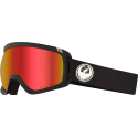 Gogle Dragon D3 OTG - Black / Lumalens Red Ion + Lumalens Rose