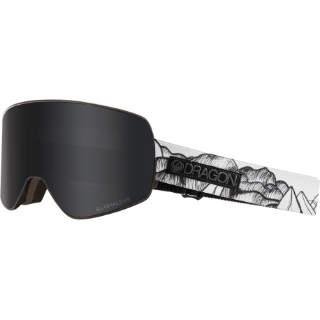Gogle Gogle Dragon NFX2 - Chris Benchetler / Dark Smoke + Lumalens Red Ionized 286056030005 UNIW Dragon