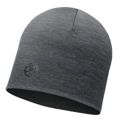PRODUKTY ARCHIWALNE Czapka Buff Heavyweight Merino Wool Hat Regular GREY BH113028.937.10.00 BUFF