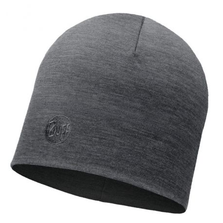 PRODUKTY ARCHIWALNE Czapka Buff Heavyweight Merino Wool Hat Regular GREY BH113028.937.10.00 BUFF