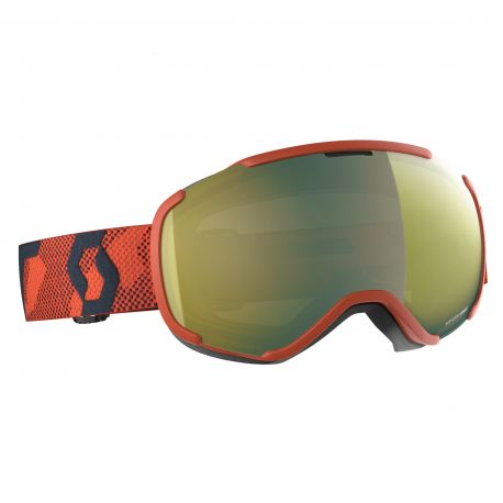 PRODUKTY ARCHIWALNE Gogle Scott Faze II orange / enhancer yellow chrome 2676050036335  _ Scott