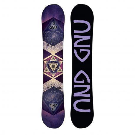 PRODUKTY ARCHIWALNE DESKA SNOWBOARDOWA GNU- ASYM LADIES CHOICE C2X 19SN021-NONE GNU