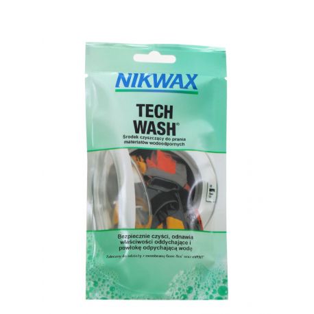 PIELĘGNACJA ODZIEŻY Nikwax Środek Piorący Tech Wash [Saszetka] NI-49 Nikwax
