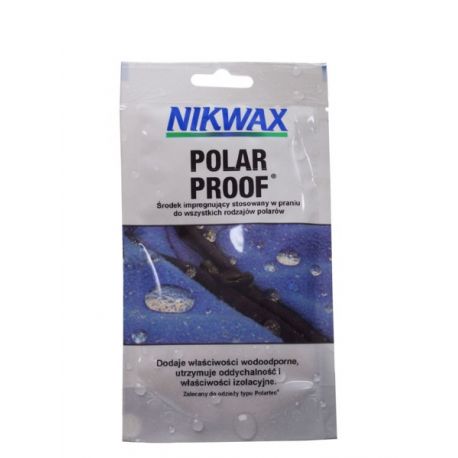 PIELĘGNACJA ODZIEŻY Nikwax Środek Impregnujący Polar Proof [Saszetka] NI-93 Nikwax