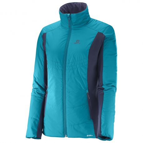 OCIEPLINY Bluza Salomon DRIFTER MID JKT W L382513 Salomon