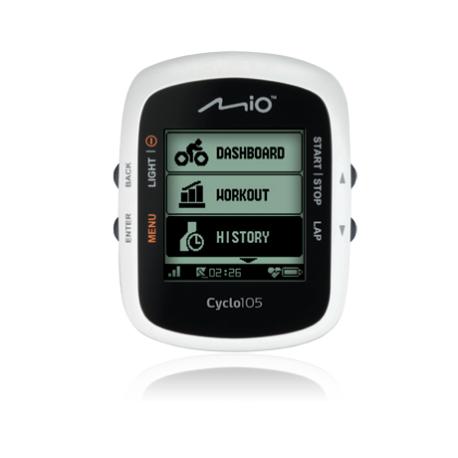 PRODUKTY ARCHIWALNE Licznik GPS Mio Cyclo 105 Mio Cyclo 105 Mio