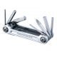 PRODUKTY ARCHIWALNE Klucze TOPEAK MINI 9 PRO SILVER T-TT2551S Topeak