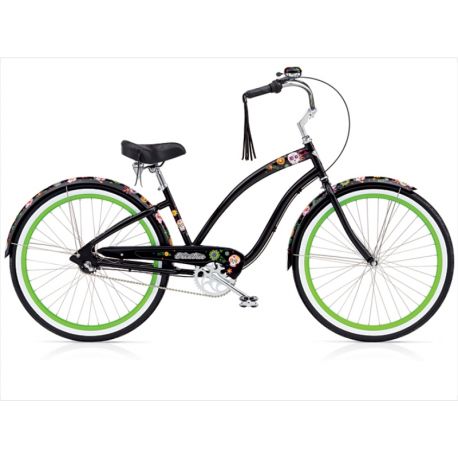 PRODUKTY ARCHIWALNE Rower Electra Sugar Skulls 3i T88931 Electra