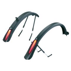 PRODUKTY ARCHIWALNE Zestaw Błotnik&oacute;w TOPEAK DEFENDER iGLOW TX SET TIG-DF04 Topeak