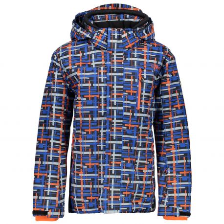 Kurtki Narciarskie Kurtka CMP BOY SNAPS HOOD JACKET 3w06974 CMP