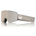 Gogle Dragon NFX2 mill/lumalens silver ion/dark smoke